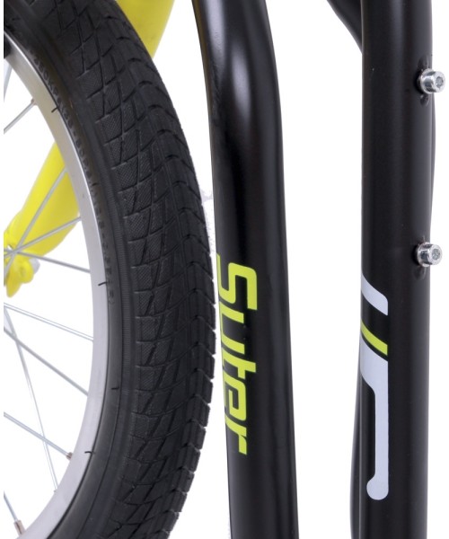 Kick Scooter inSPORTline Suter SE Black-Yellow