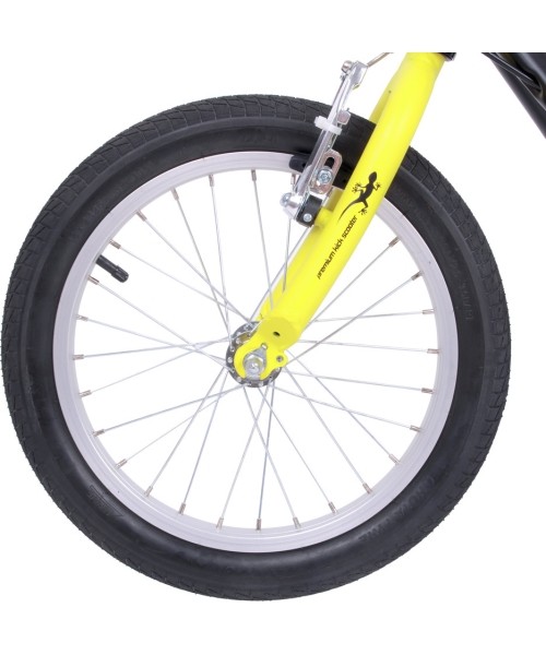 Tõukeratas inSPORTline Suter SE must-kollane