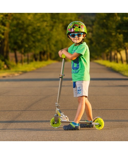 Scooter WORKER Racer Urban Boy with Light-Up Wheels