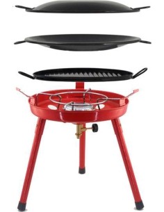 Multifunctional Cooker And Grill Yate GR-823, 3 Legs, Hob 40 cm