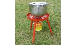 Multifunktsionaalne keeduplaat ja grill Yate GR-823, 3 jalga, plaat 40 cm