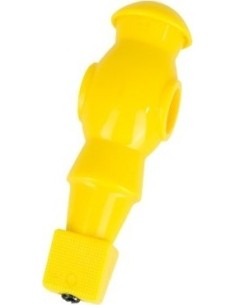Lauajalgpalli mängija figuur Rialto, kollane, 15 mm
