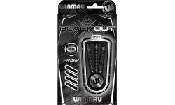 Winmau Blackout steel tip darts 22gr
