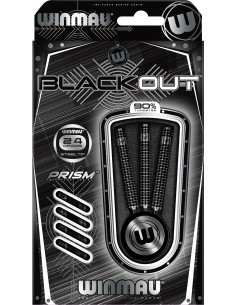 Noolemängu nooled Winmau Blackout Steel Tip 24 g