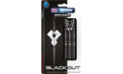 Winmau Blackout terasotsaga noolemängu nooled 26 g