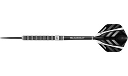 Winmau Blackout terasotsaga noolemängu nooled 26 g