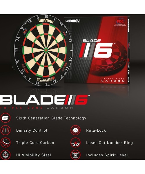 Märklaud Winmau Blade 6 Triple Core