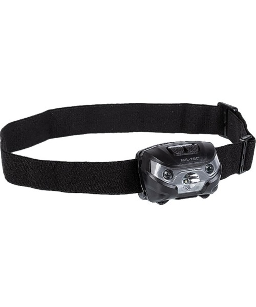 Pealambid MIL-TEC: BLACK MIL-TEC® HEAD LAMP (CREE XPE)