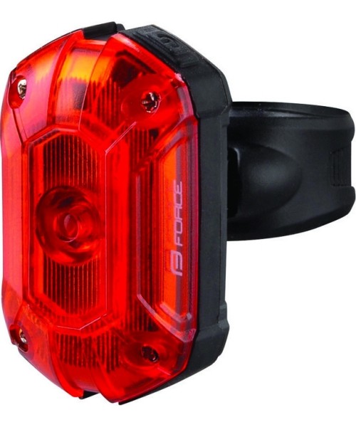 Kindad ja kiivrid : Galinis žibintas Force RUBY2 25L, 1LED, USB