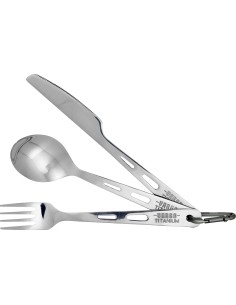 Vargo titanium cutlery set