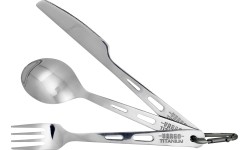 Vargo titanium cutlery set