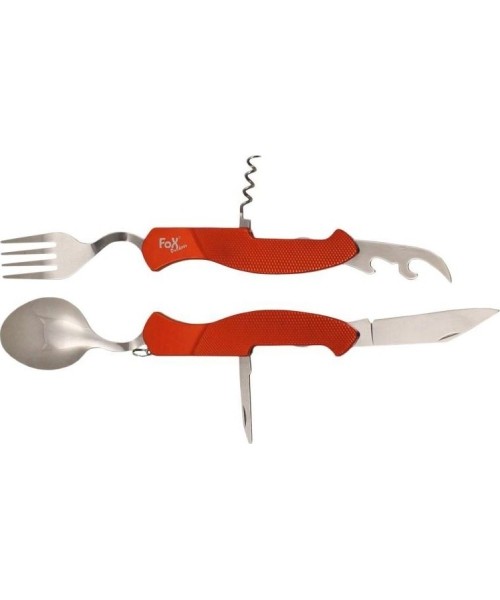 Cutlery FoxOutdoor: FoxOutdoor 6in1 taskunõel-lauatööriistad