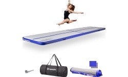 Inflatable Exercise Mat inSPORTline Airstunt 500 x 100 x 10 cm White