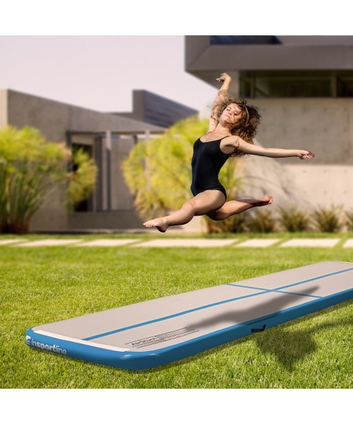 Inflatable Exercise Mat inSPORTline Airstunt 500 x 100 x 10 cm White