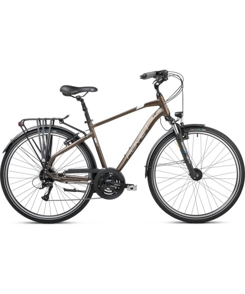 Linnarattad Romet: Dviratis Romet Wagant 5 2024 brown-white