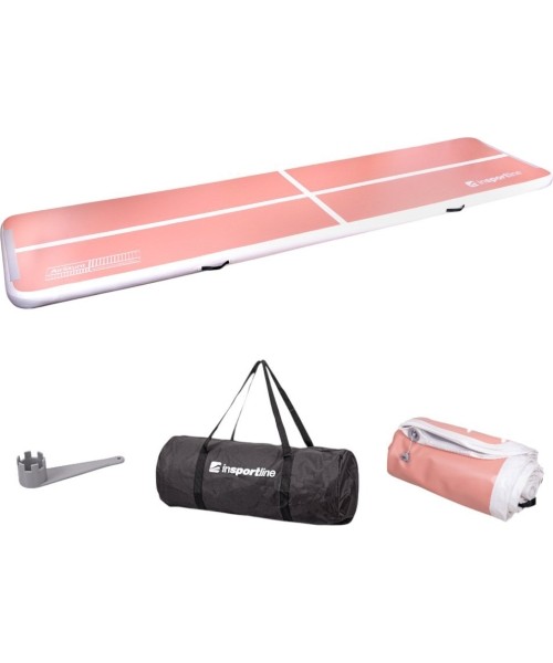 Inflatable Mats inSPORTline: Inflatable Exercise Mat inSPORTline Airstunt 500 x 100 x 10 cm Coral Pink
