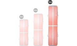 Inflatable Exercise Mat inSPORTline Airstunt 500 x 100 x 10 cm Coral Pink