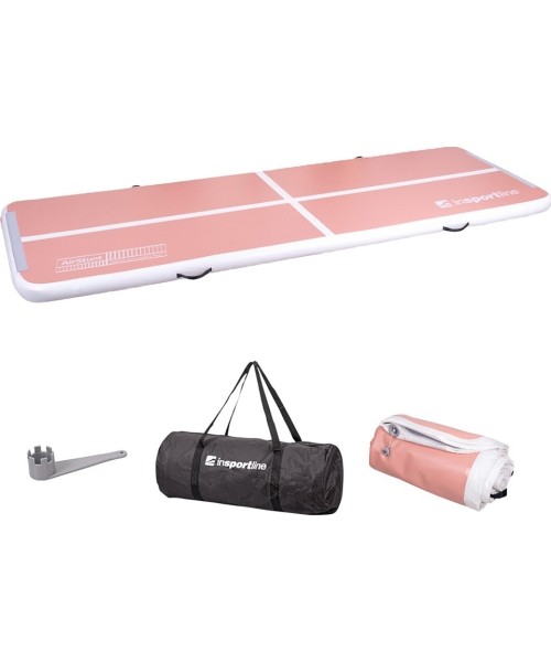 Inflatable Mats inSPORTline: Inflatable Exercise Mat inSPORTline Airstunt 400 x 100 x 10 cm Coral Pink