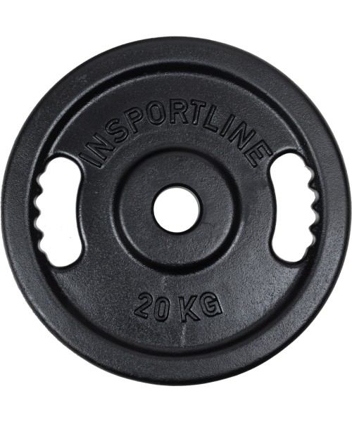 Cast Iron Olympic Weight Plate Set inSPORTline Castblack 2 – 20 kg