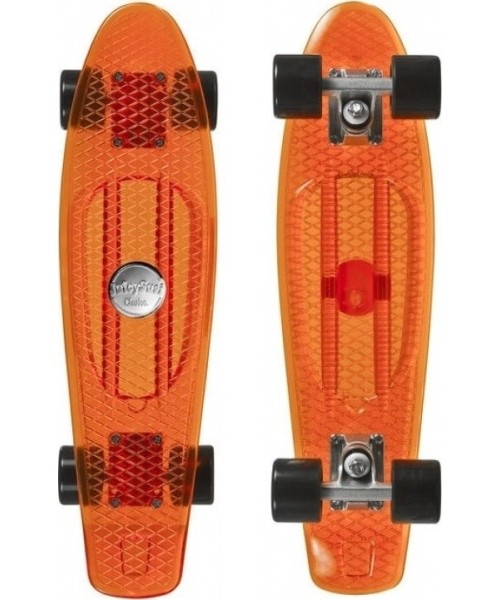 Rula Penny Powerslide: Pennyboard Choke Juicy Susi 22.5 "x6 Clear Orange