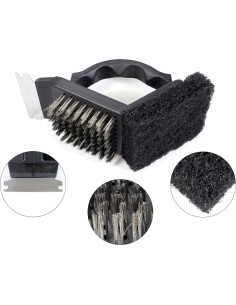 Origin Outdoors Grill and cleaning brush '3 in 1'