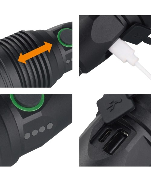 Origin Outdoors LED Flashlight 'Goliath'
