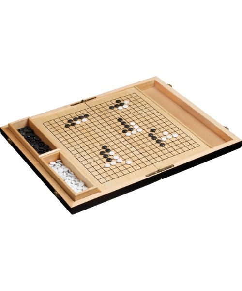 Game Piece Philos Go & Go Bang Casette Walnut 36.5x23 cm 