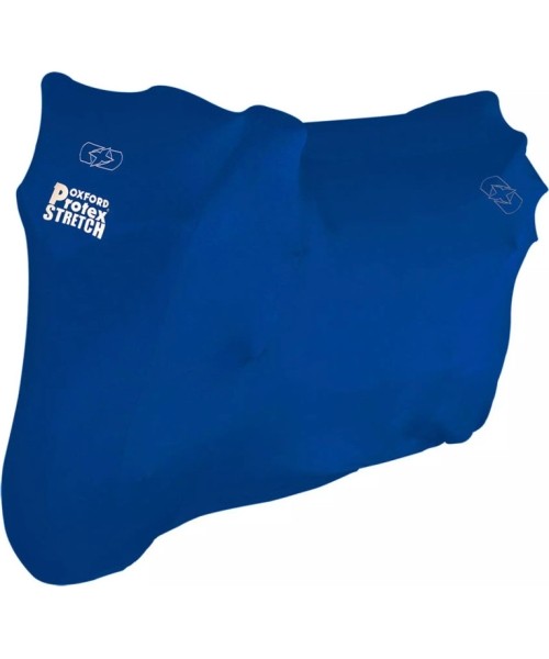 Motorcycle Covers Oxford: Indoor Motorcycle Cover Oxford Protex Stretch L Blue