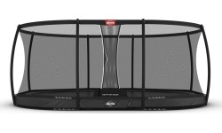 BERG Grand Elite InGround 520 Grey + Safety Net Deluxe