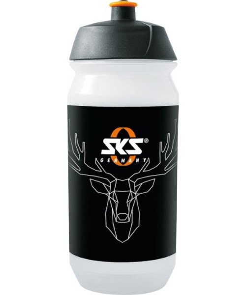 Matkapudelid ja tassid : SKS Germany Deer, 500ml, must/valge