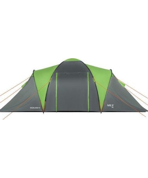 Telgid Nils Camp: NC6431 KEMPINGO PALAPINĖ GREEN-GRAY HIGHLAND IV NILS CAMP
