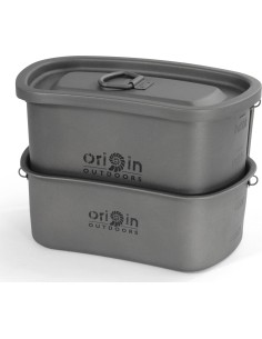 Origin Outdoors Camping Pot Set 'Titanium'