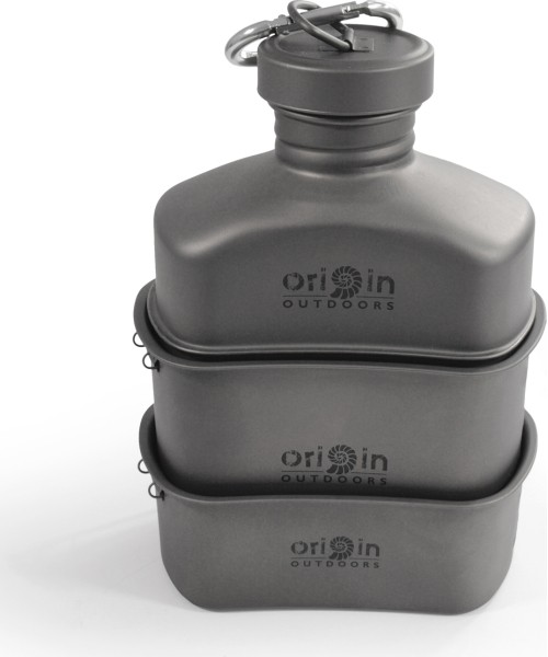 Origin Outdoors Camping Pot Set 'Titanium'