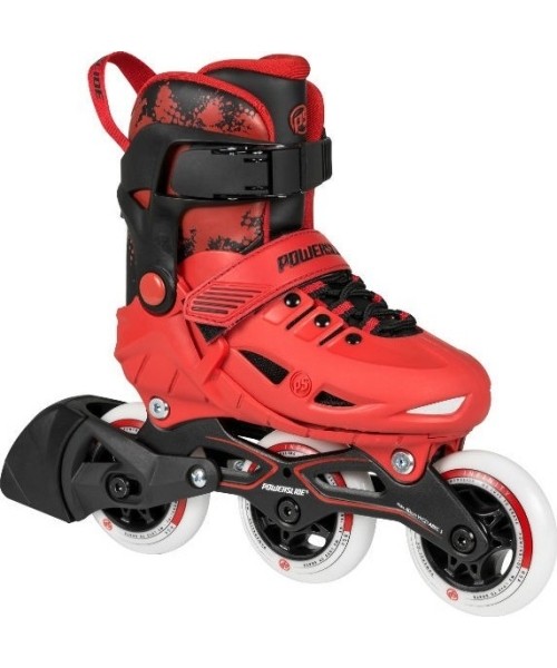 Fixed size rollers Powerslide: Powerslide Phuzion Universe riedučiai raudoni