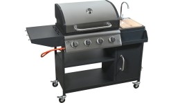 IBIZA gas grill with sink