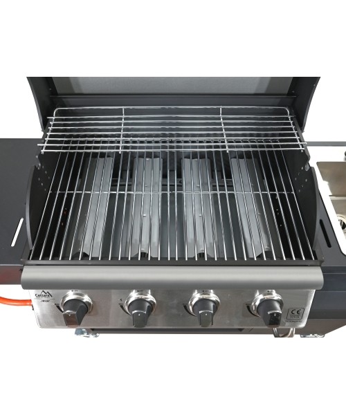 IBIZA gas grill with sink