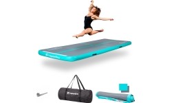 Inflatable Exercise Mat inSPORTline Airstunt 400 x 100 x 10 cm Gray