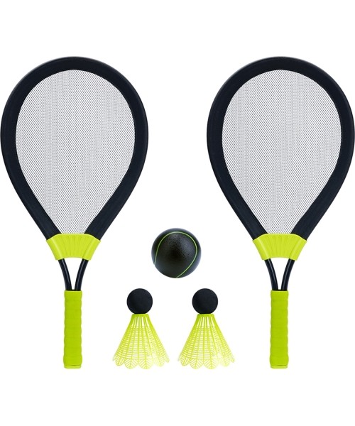 Väljas olevad mänguasjad inSPORTline: Tinginių teniso/badmintono rinkinys inSPORTline JRS270
