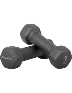 Neoprene Dumbbells inSPORTline ON-X Renbell 2 x 1 kg