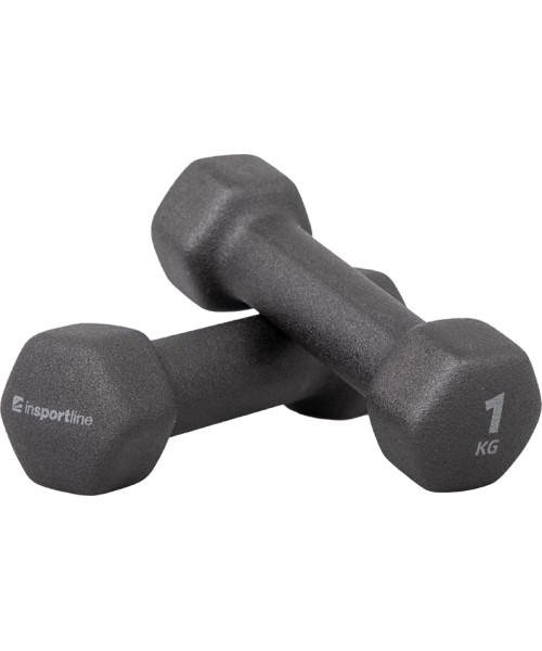 Aeroobsed hantlid inSPORTline: Neopreniniai hanteliai inSPORTline ON-X Renbell 2 x 1 kg