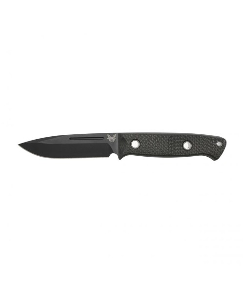 Jahi- ja ellujäämisnoad Benchmade: Benchmade 163BK Bushcrafter peilis fiksuotu ašmeniu