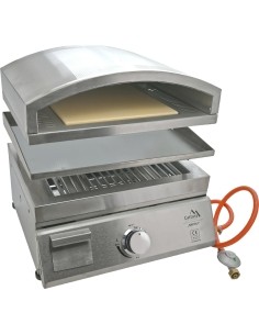 NAPOLI lauagrill gaasil + pitsaahi + grillplaat