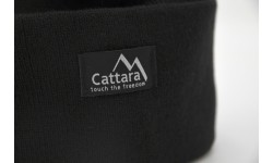 Cap BLACK with LED flashlight USB charging