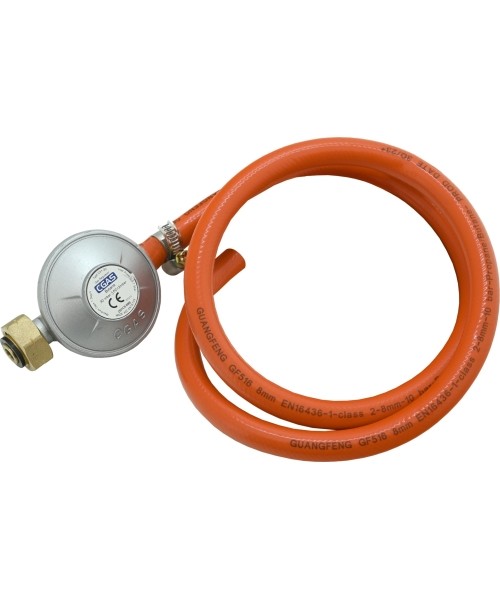 Grill Tools and Accessories Cattara: Gas pressure regulator 30mbar EN16129 - 0,9m hose set