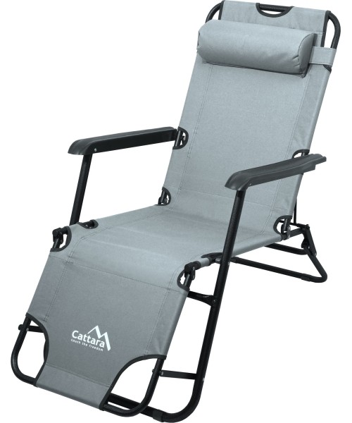 Loungers & Cots Cattara: Lounger/chair COMFORT grey