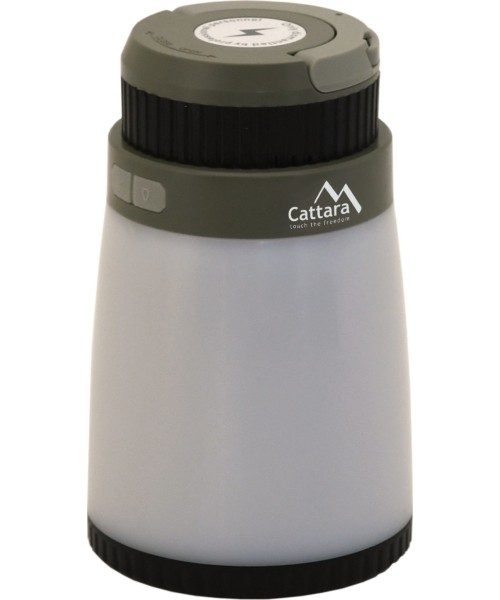 Flashlight PLUM retractable rechargeable + insect catcher