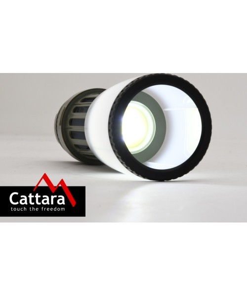 Flashlight PLUM retractable rechargeable + insect catcher