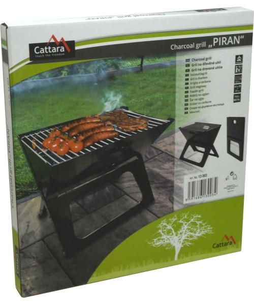 Kokkupandav söegrill PIRAN 28x43 cm
