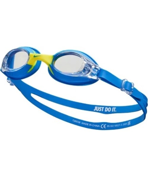Sukeldumismaskid : Nike Plaukimo Akiniai Vaikams Nk Y Kids Lil Swoosh Goggle Blue Yellow NESSD138 458