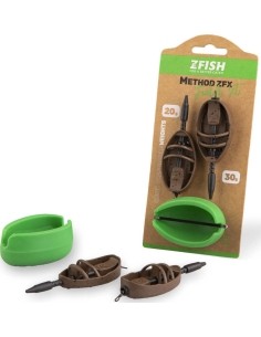 Söötjate komplekt ZFISH Method Feeder ZFX 20, 30 g + vorm